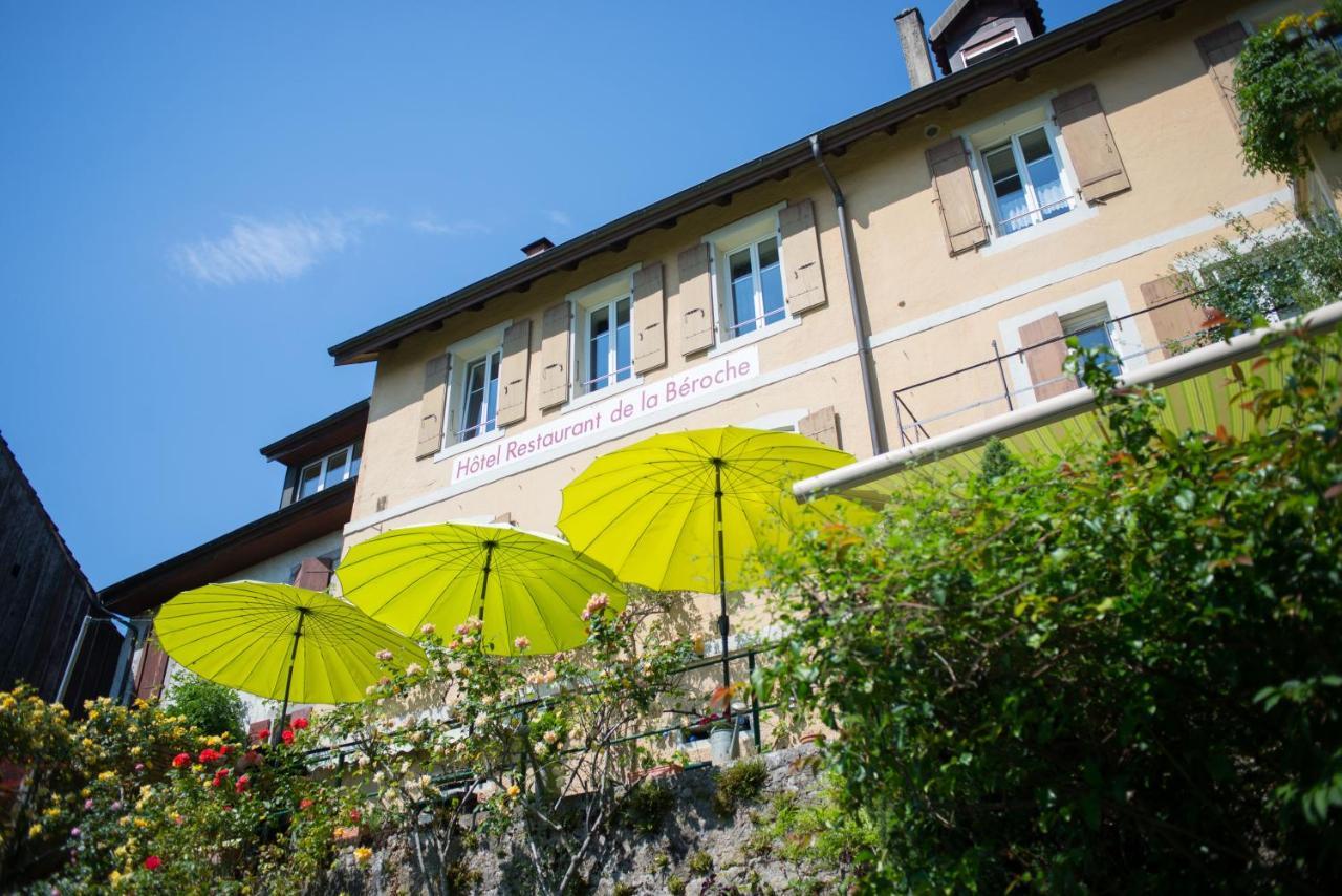 Hotel De La Beroche Saint-Aubin-Sauges المظهر الخارجي الصورة